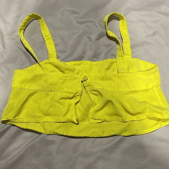 Wilfred free pasha yellow flowy crop - Picture 5 of 7